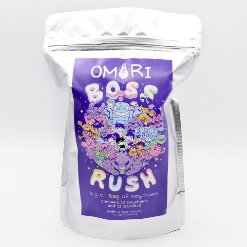 BOSS RUSH KEYCHAINS PACKAGING