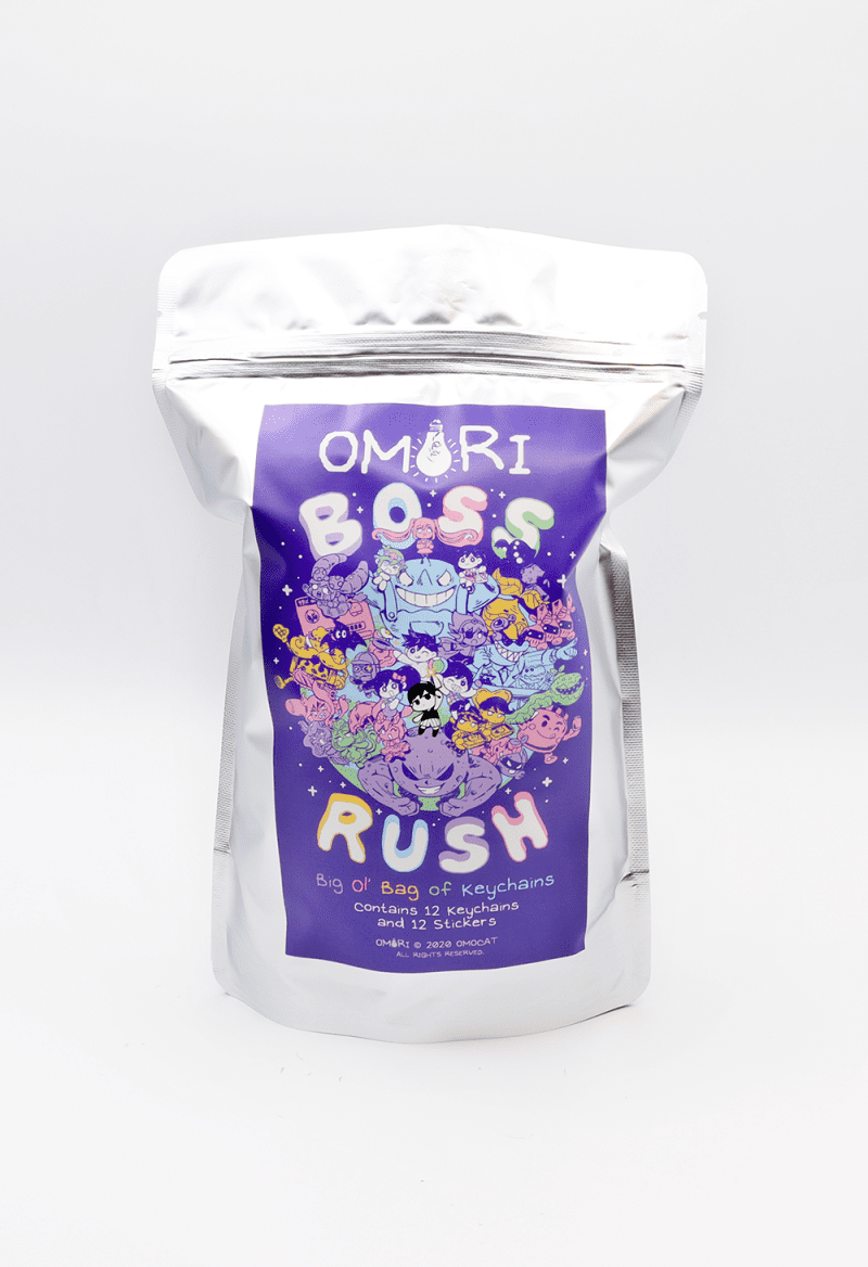 BOSS RUSH KEYCHAINS PACKAGING