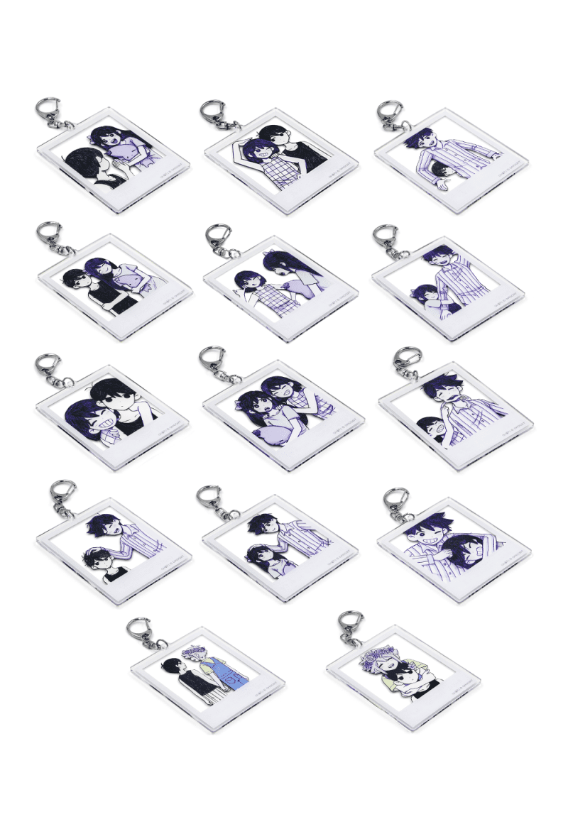 DW acrylic keychains back