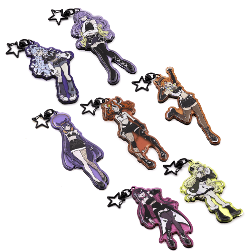 OMOCAT HL SOAR Keychains Angled Front