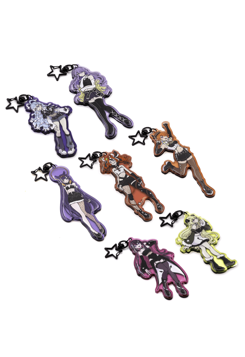 OMOCAT HL SOAR Keychains Angled Front