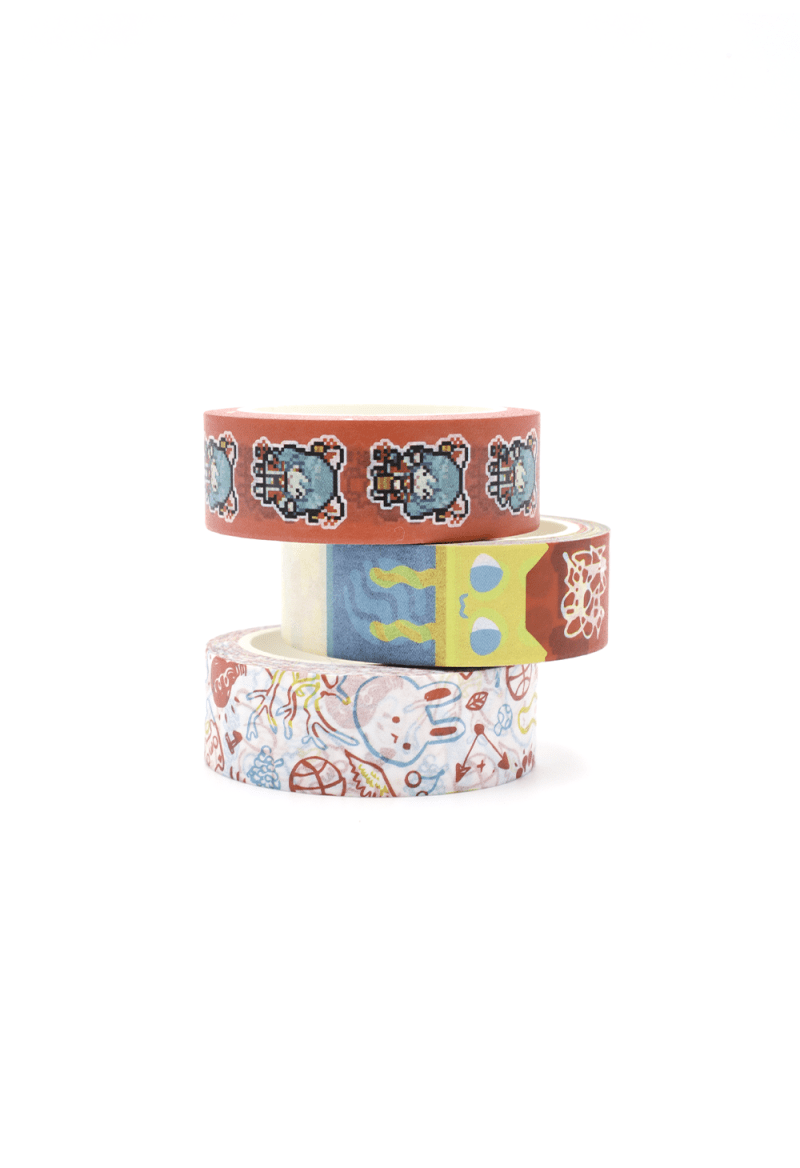 OMORI 10th Ann Washi Tapes00